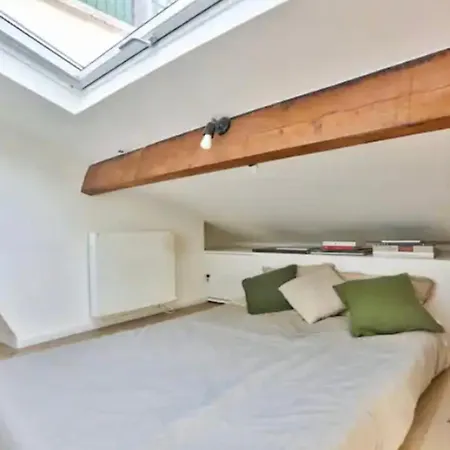 Nice Duplex Near Belleville شقة باريس