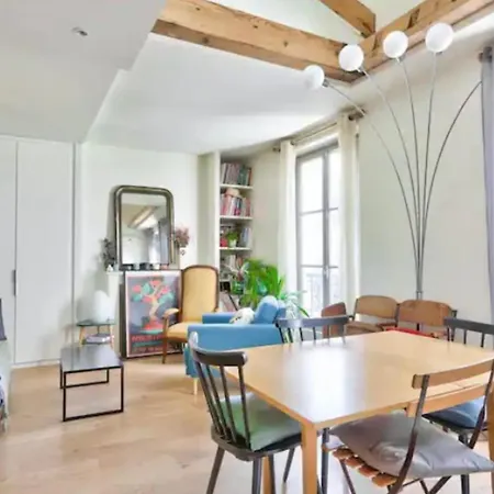 شقة Nice Duplex Near Belleville